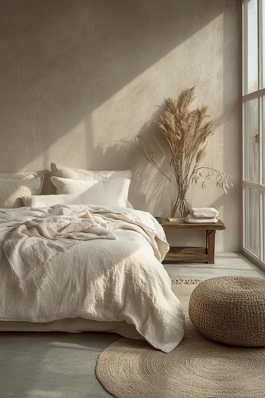 29 Soft Neutrals Bedroom Ideas for a Light and Airy Feel 20 Soft Neutrals Bedroom