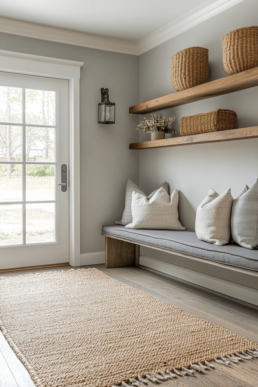 29 Grey Japandi Decor Ideas to Create a Calm and Balanced Home 20 grey japandi decor