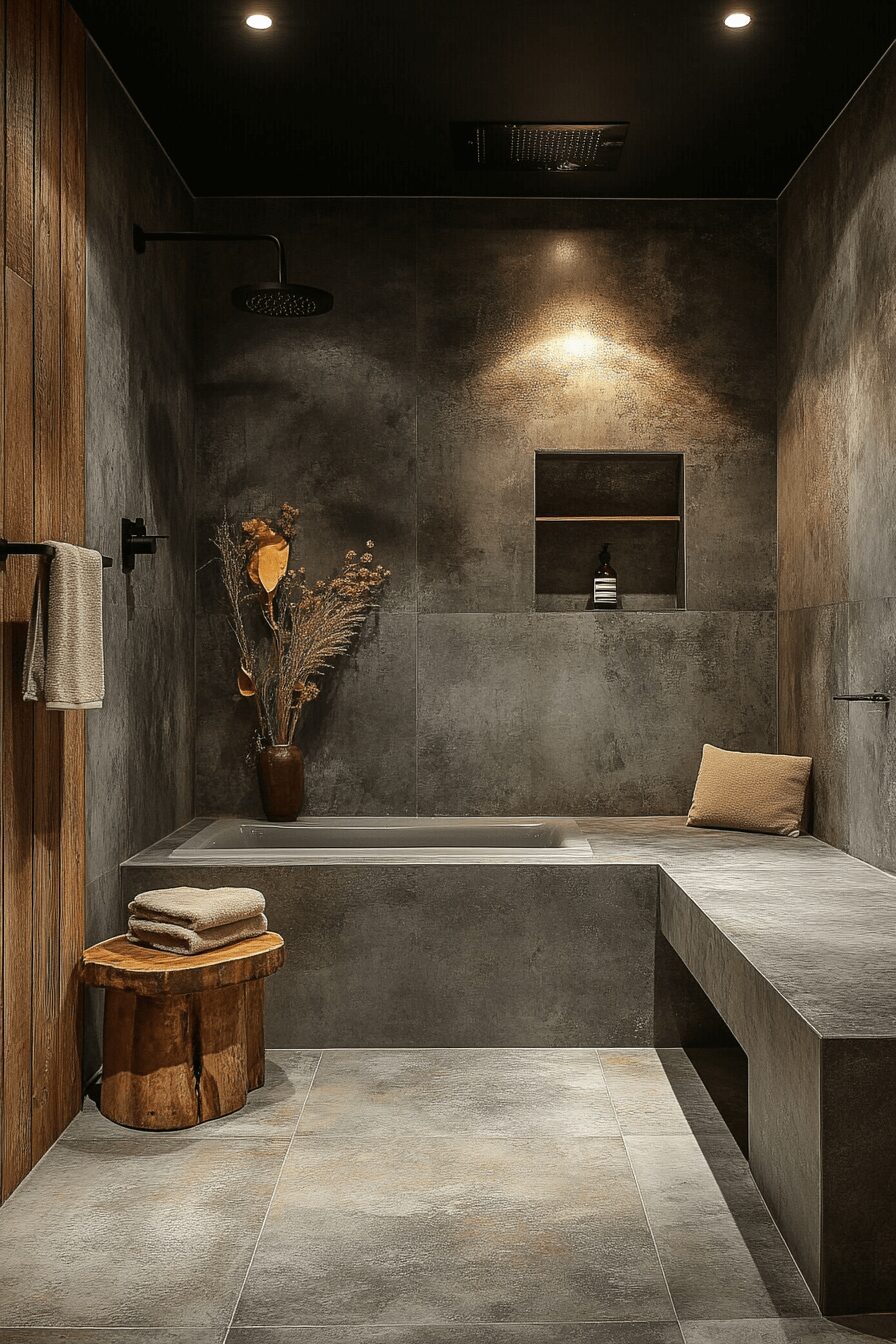 29 Bathroom Industrial Style Ideas for a Statement-Making Washroom 20 Bathroom industrial style