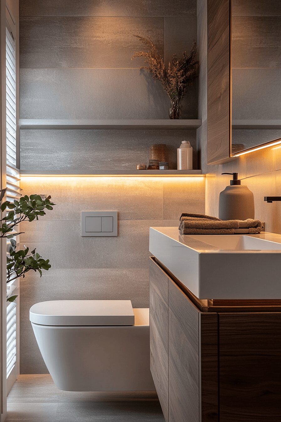 29 Grey Bathroom Decor Ideas to Keep Things Neutral Yet Stylish 20 grey bathroom decor