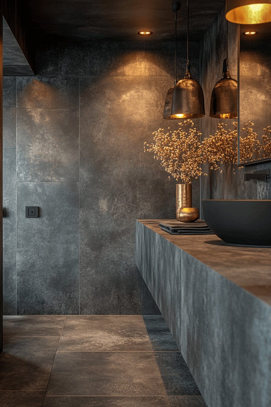 29 Industrial Restroom Inspirations for Edgy Interior Design 20 Industrial restroom