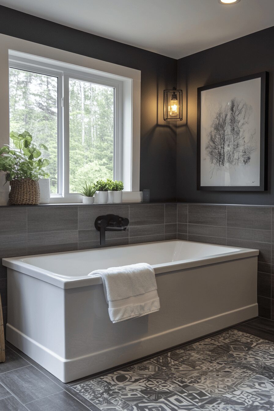 29 Grey Bathroom Decor Ideas to Keep Things Neutral Yet Stylish 21 grey bathroom decor