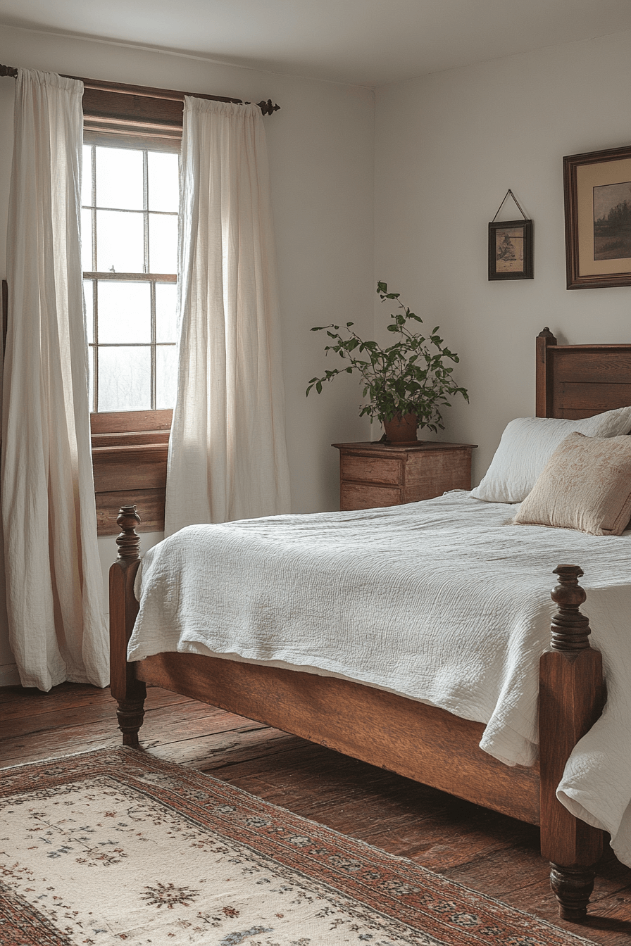 29 Minimalistic Vintage Bedroom Ideas for a Clean, Comfortable, and Classic Look 21 minimalistic vintage bedroom ideas