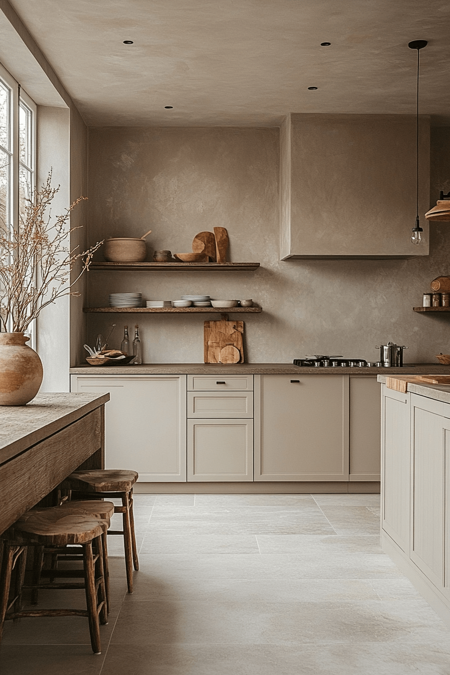 29 Greige Kitchen Cabinets Styles to Create a Balanced and Beautiful Kitchen 21 greige kitchen cabinets