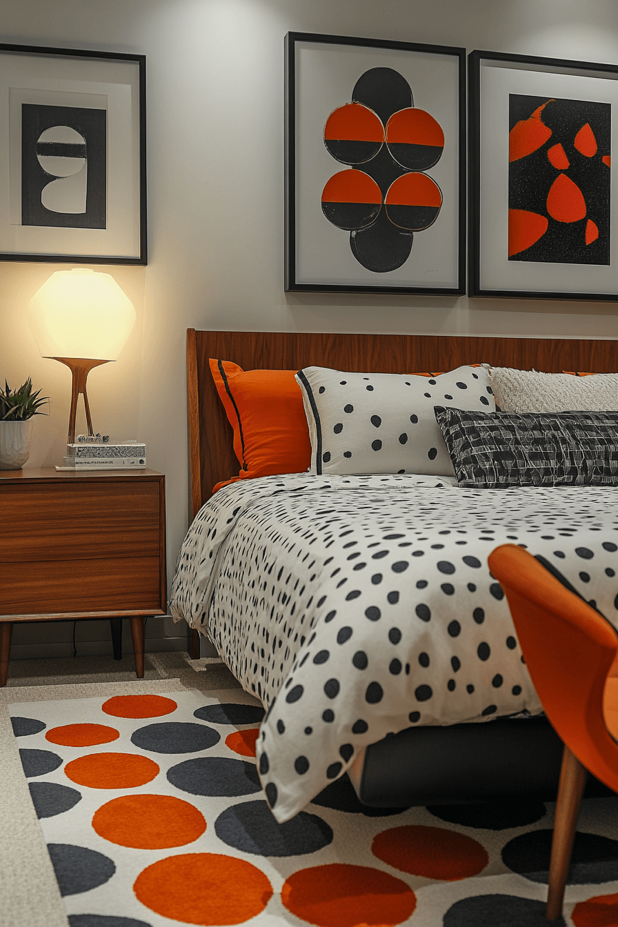 29 Retro Bedroom Ideas for a Unique and Eye-Catching Space 21 retro bedroom