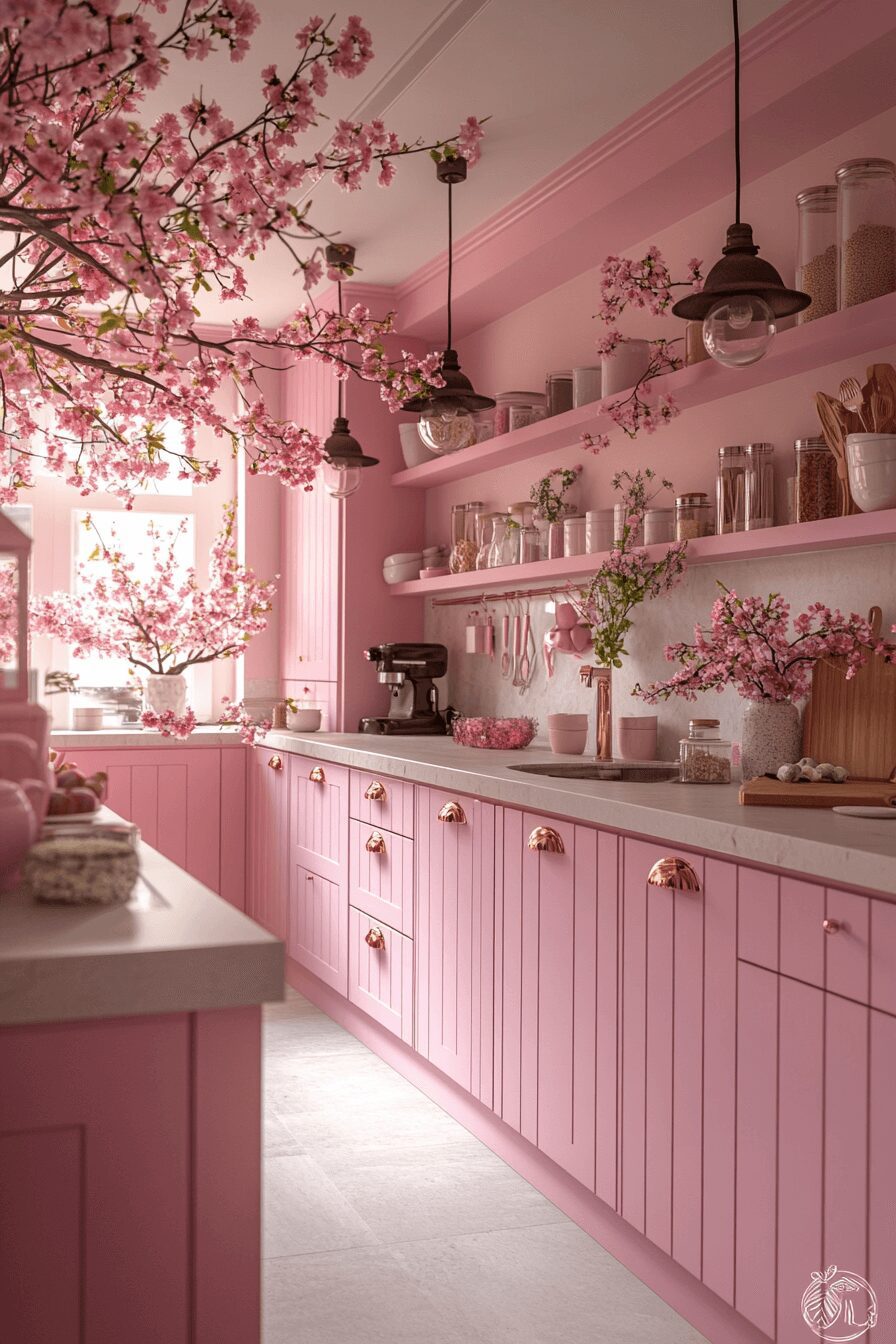 29 Pink Kitchen Ideas That Prove Pink Is Perfect for Every Style 22 pink kitchen ideas decor