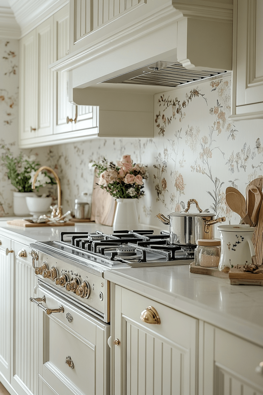 29 Off White Kitchen Cabinets Ideas to Make Your Kitchen Feel Larger and Lighter 22 off white kitchen cabinets