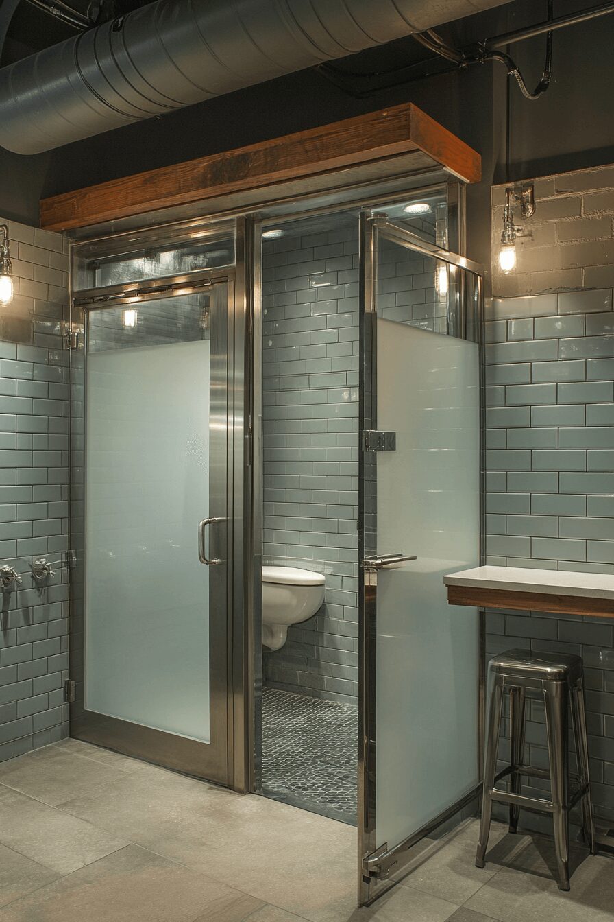 29 Bathroom Industrial Style Ideas for a Statement-Making Washroom 22 Bathroom industrial style