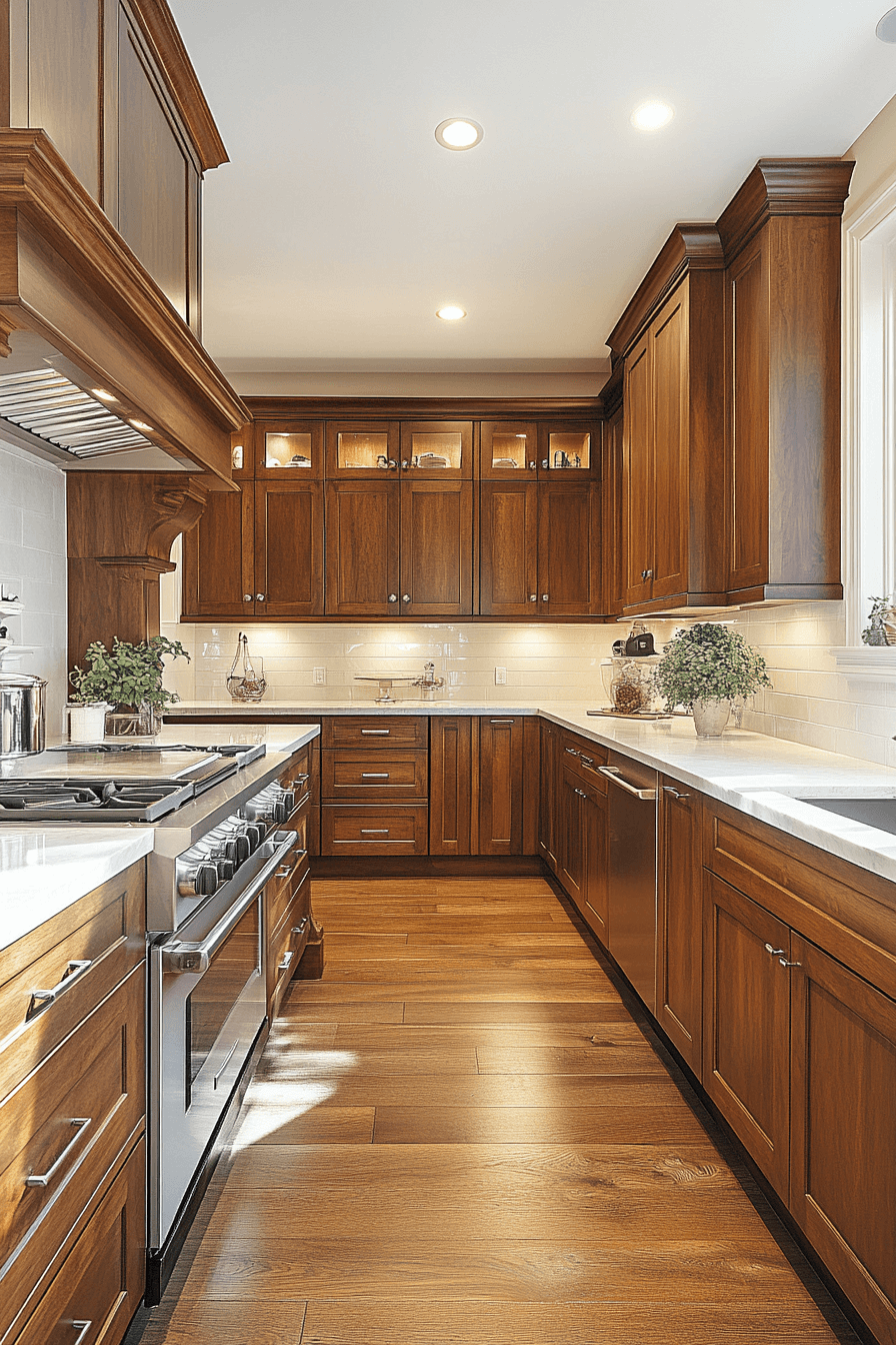 29 Natural Wood Kitchen Cabinets Inspirations to Bring Organic Beauty Into Your Home 22 natural wood kitchen cabinets