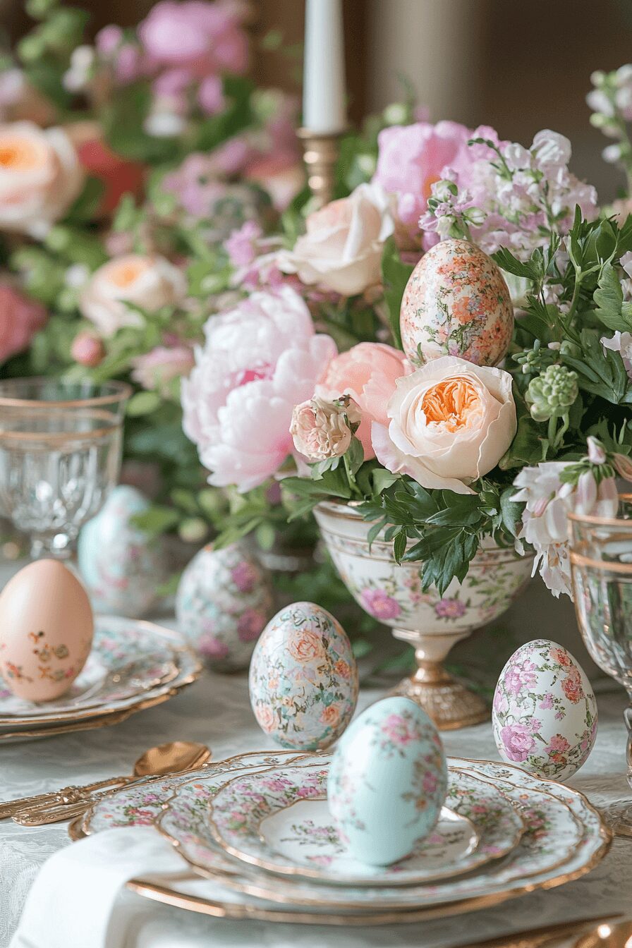 29 Easter Table Decorations to Make Your Table Bloom with Beauty 23 easter table decorations