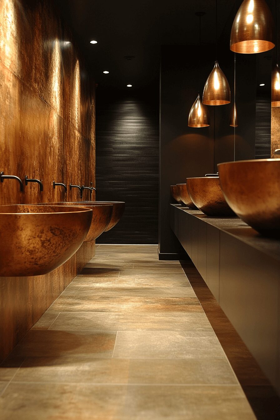 29 Industrial Restroom Inspirations for Edgy Interior Design 23 Industrial restroom