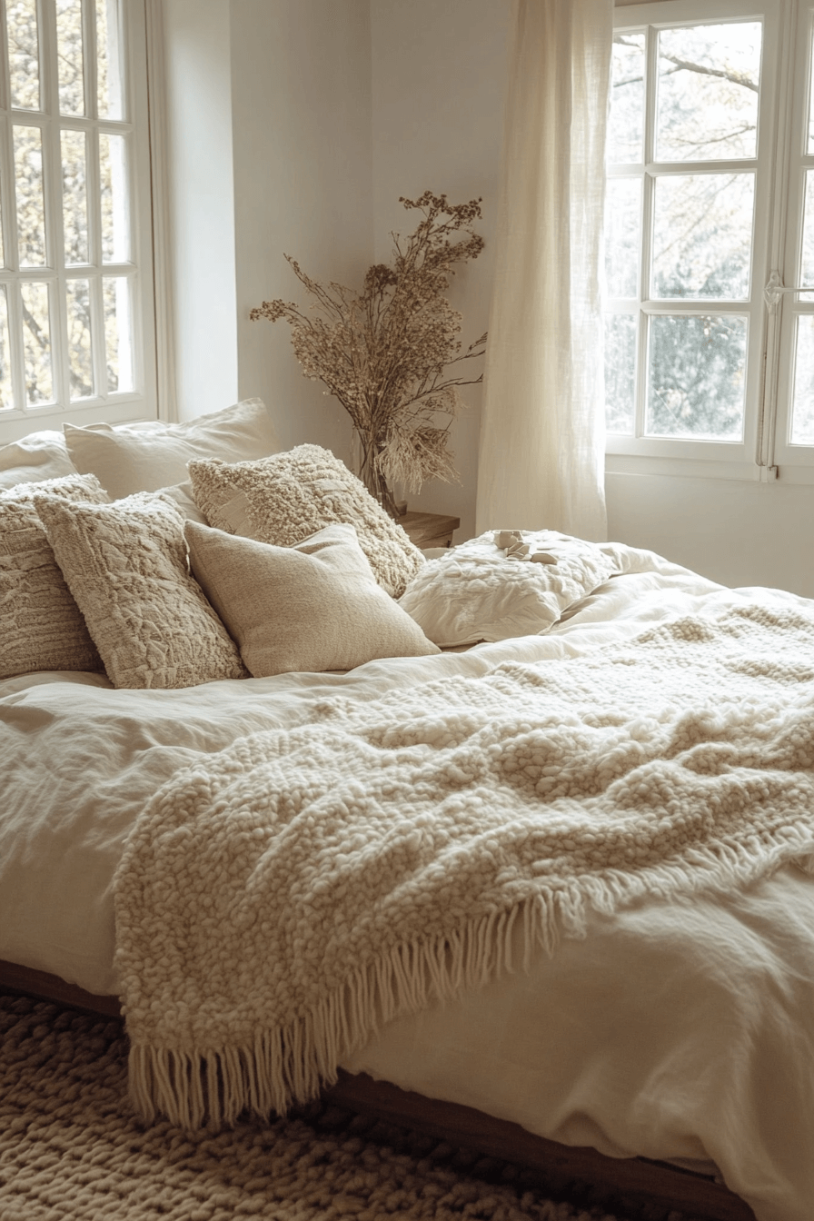 29 Cozy Neutral Bedroom Ideas to Wrap Your Room in Gentle Warmth 23 cozy neutral bedroom