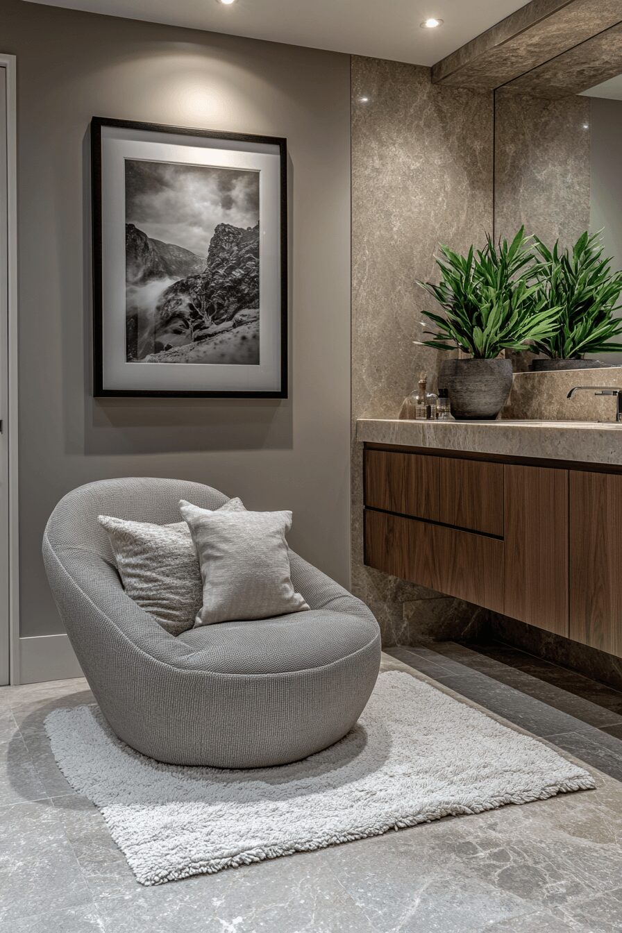 29 Grey Bathroom Decor Ideas to Keep Things Neutral Yet Stylish 24 grey bathroom decor