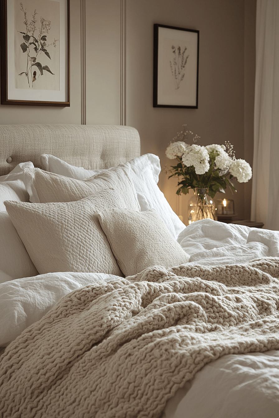 29 Cozy Neutral Bedroom Ideas to Wrap Your Room in Gentle Warmth 24 cozy neutral bedroom