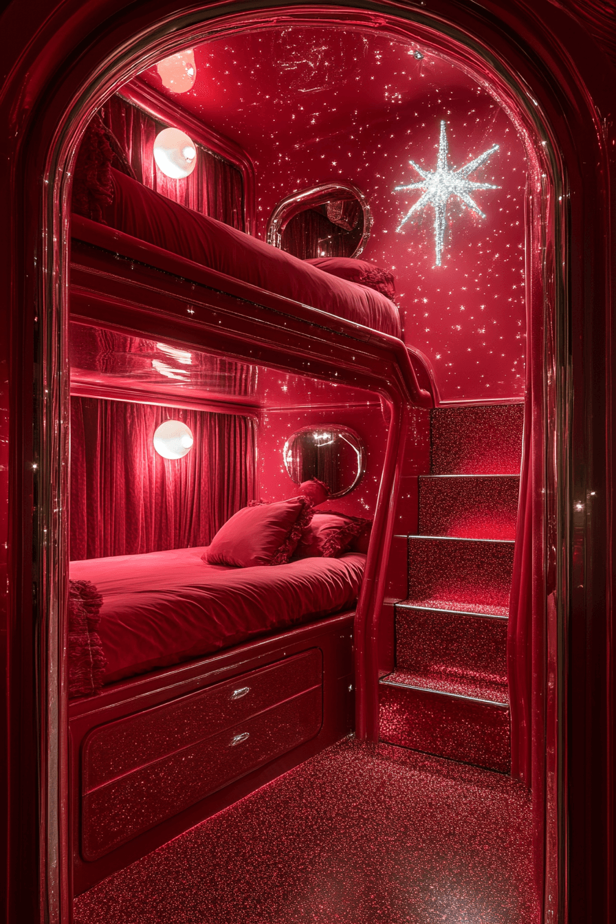 29 Red and Black Bedroom Ideas for a Perfect Blend of Sophistication and Comfort 24 Red and black bedroom ideas