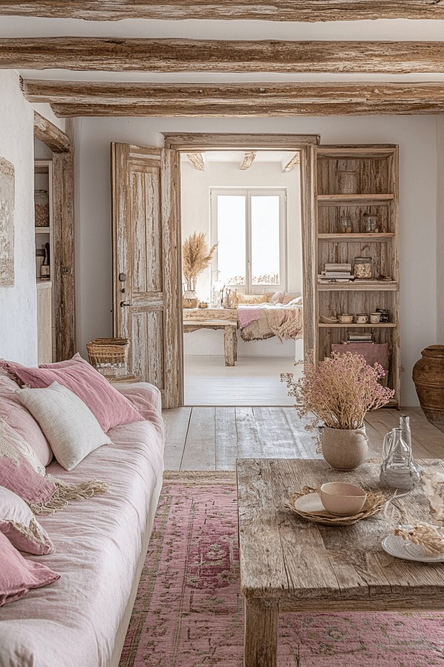 29 Pink Living Room Ideas to Embrace Softness and Serenity 24 pink living room ideas