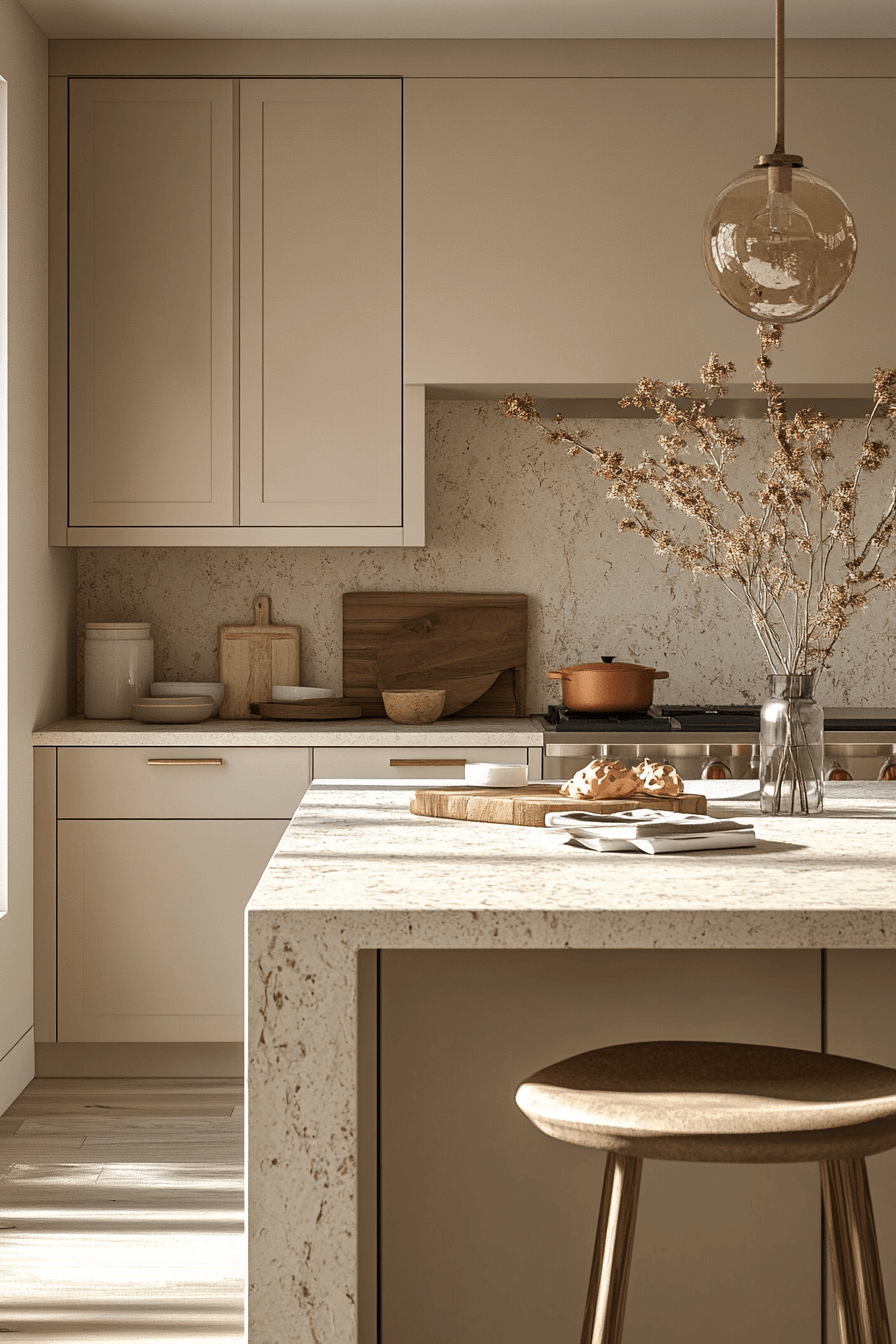 29 Beige Kitchen Cabinets Ideas for a Serene and Stylish Space 25 beige kitchen cabinets