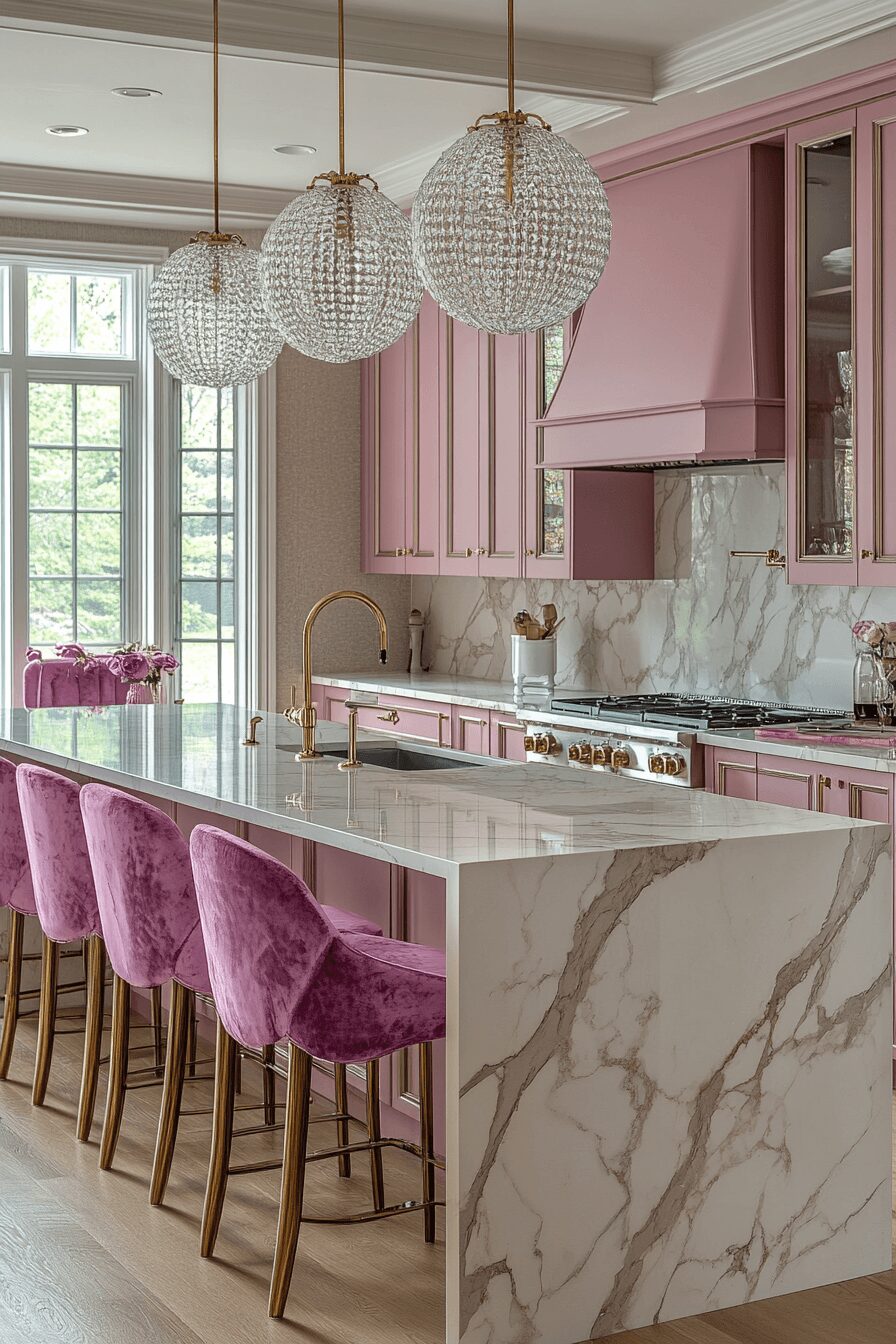 29 Pink Kitchen Ideas That Prove Pink Is Perfect for Every Style 25 pink kitchen ideas decor