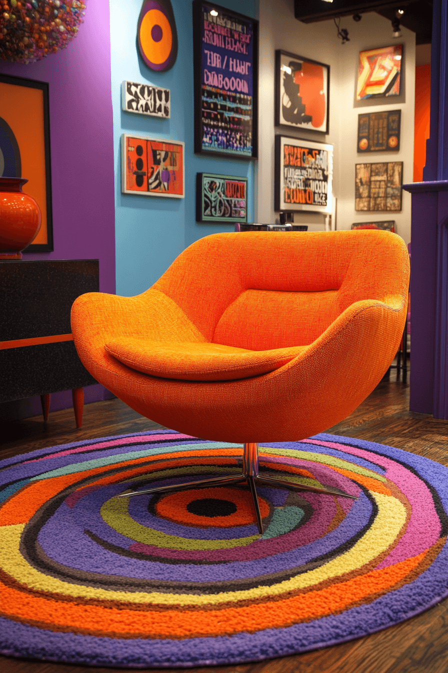 29 Retro Living Rooms Ideas to Add Nostalgic Charm to Your Space 26 retro living rooms