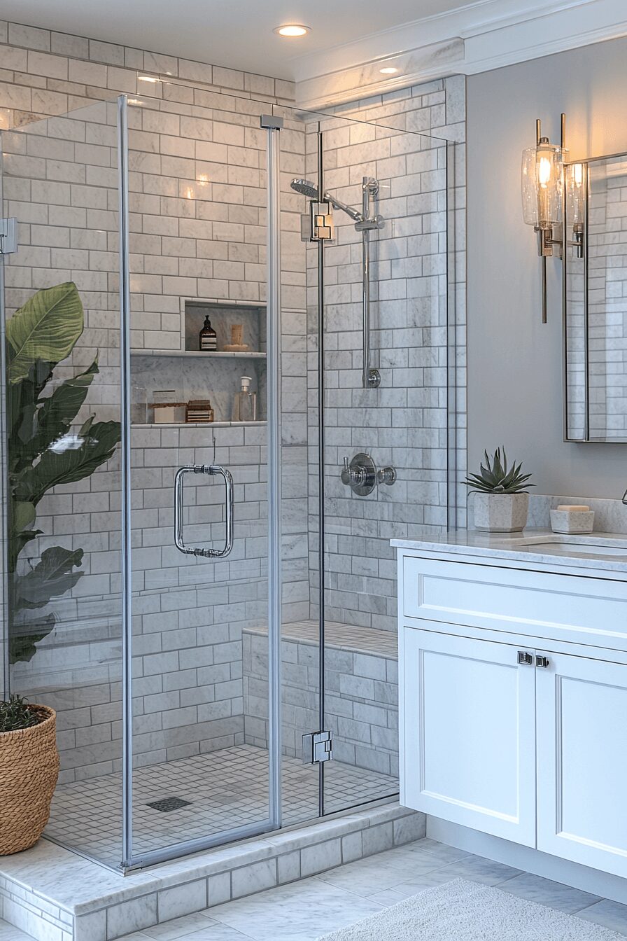 29 Grey Bathroom Decor Ideas to Keep Things Neutral Yet Stylish 26 grey bathroom decor