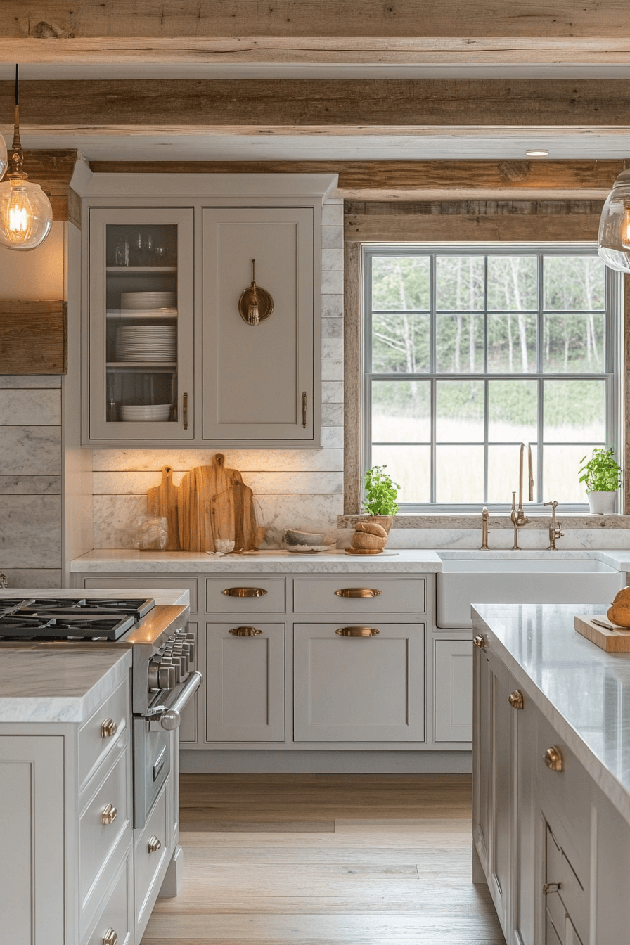 29 Light Gray Kitchen Cabinets Ideas for a Clean and Refreshing Kitchen Makeover 26 light gray kitchen cabinets