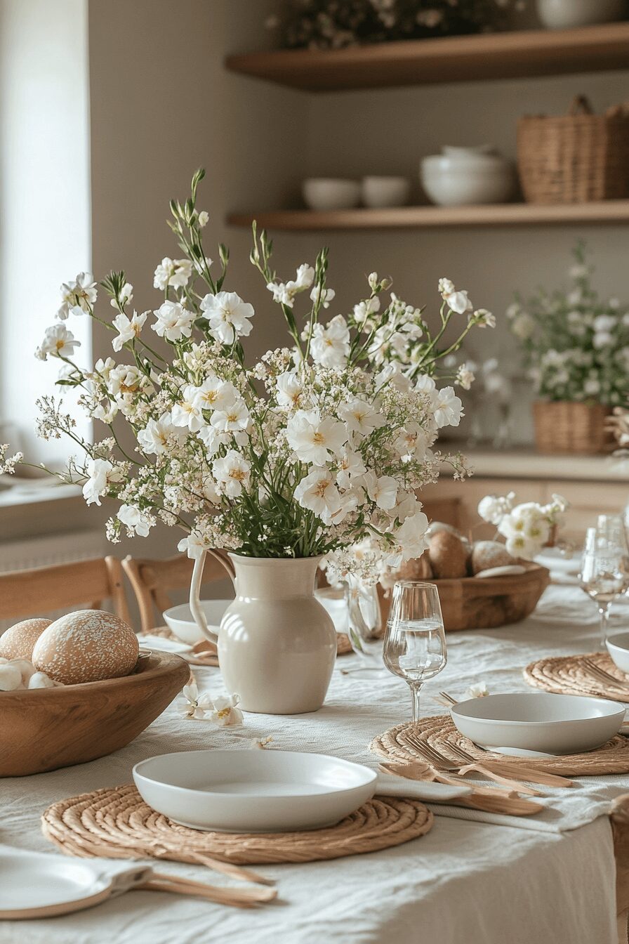 29 Easter Table Decorations to Make Your Table Bloom with Beauty 26 easter table decorations