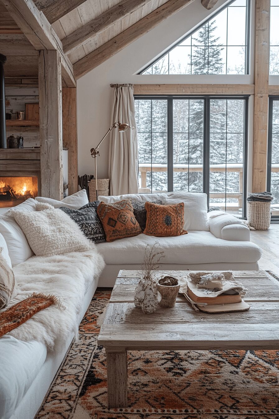 29 Winter Cabin Interior Ideas That Turn Cold Days into Cozy Moments 26 winter cabin interior