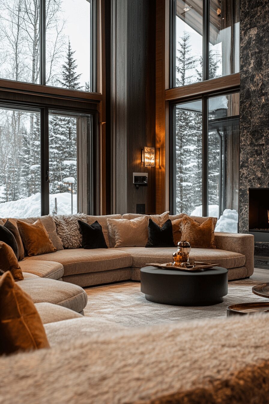 29 Winter Cabin Interior Ideas That Turn Cold Days into Cozy Moments 27 winter cabin interior
