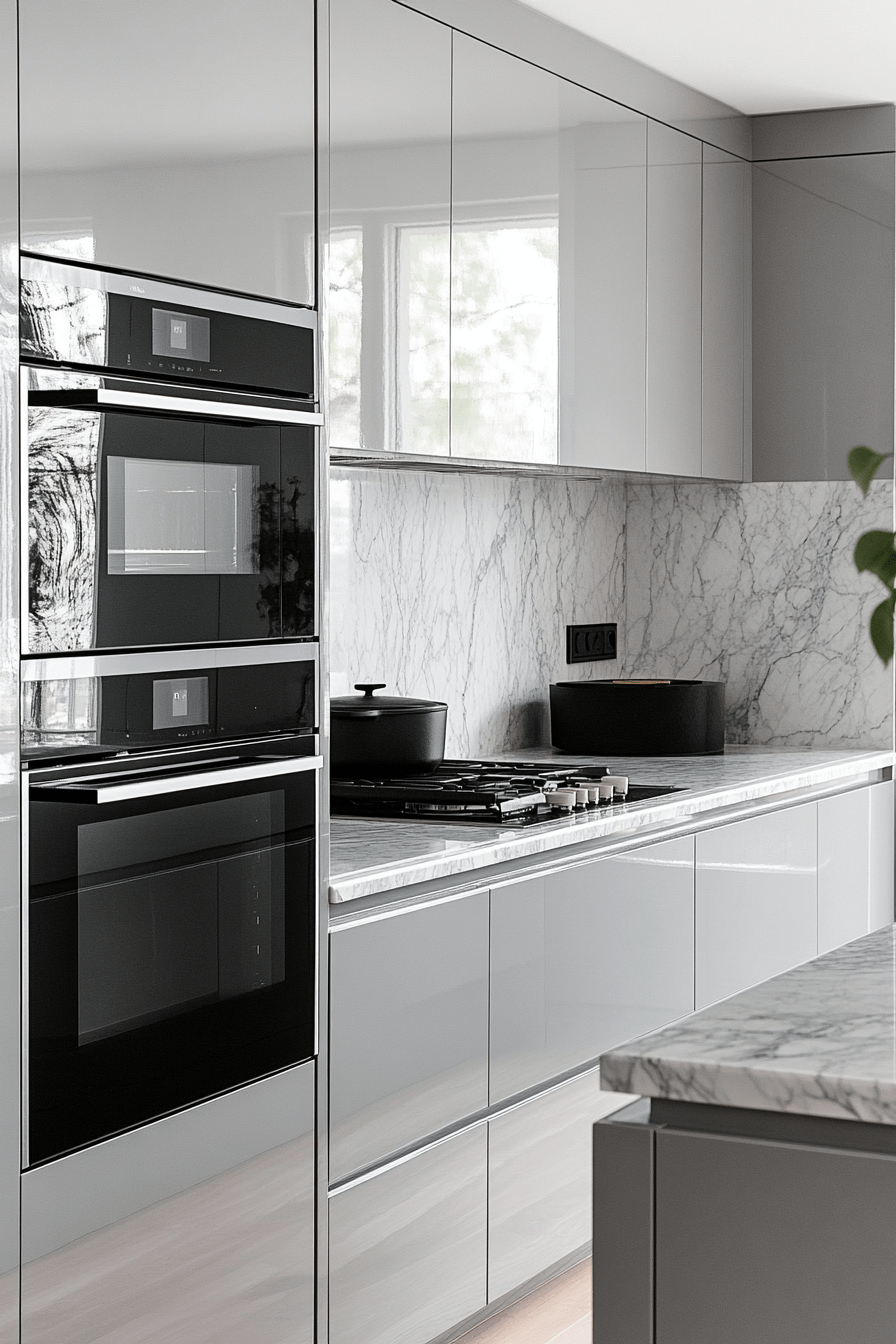 29 Light Gray Kitchen Cabinets Ideas for a Clean and Refreshing Kitchen Makeover 27 light gray kitchen cabinets