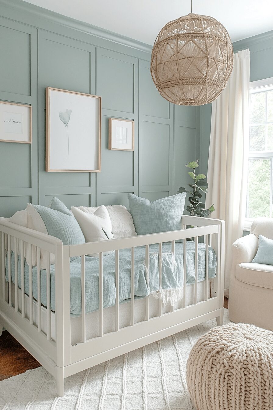29 Baby Nursery Inspiration Ideas Featuring Eco-Friendly Decor 27 Baby Nursery Inspiration