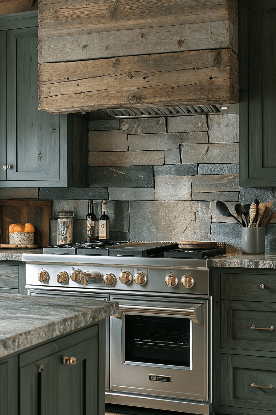 29 Dark Green Kitchen Cabinets Designs to Infuse Rich Color and Comfort 27 dark green kitchen cabinets