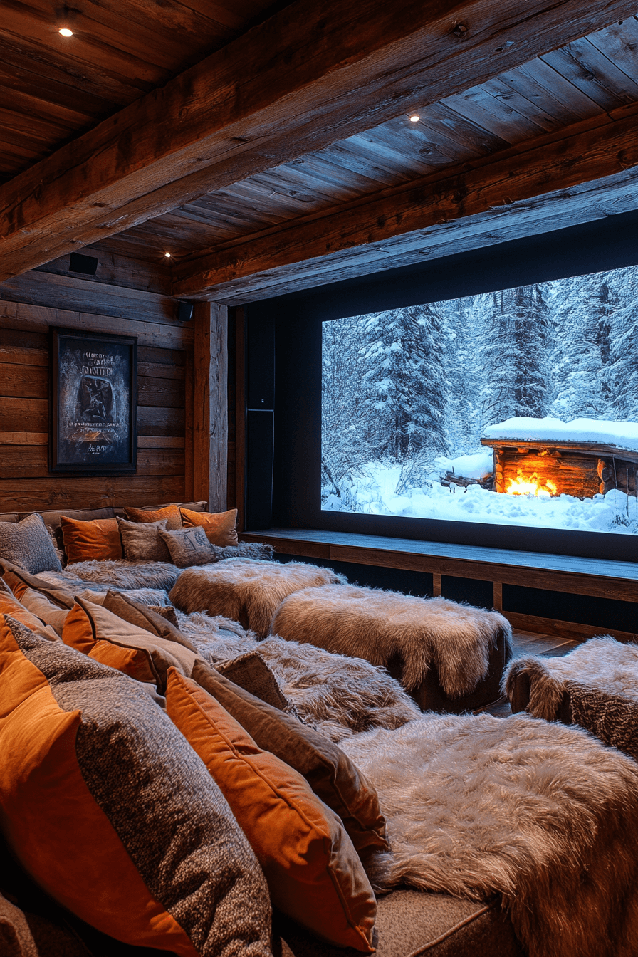 29 Cozy Winter Cabin Aesthetic Ideas for the Ultimate Snuggle-Worthy Space 27 cozy winter cabin aesthetic