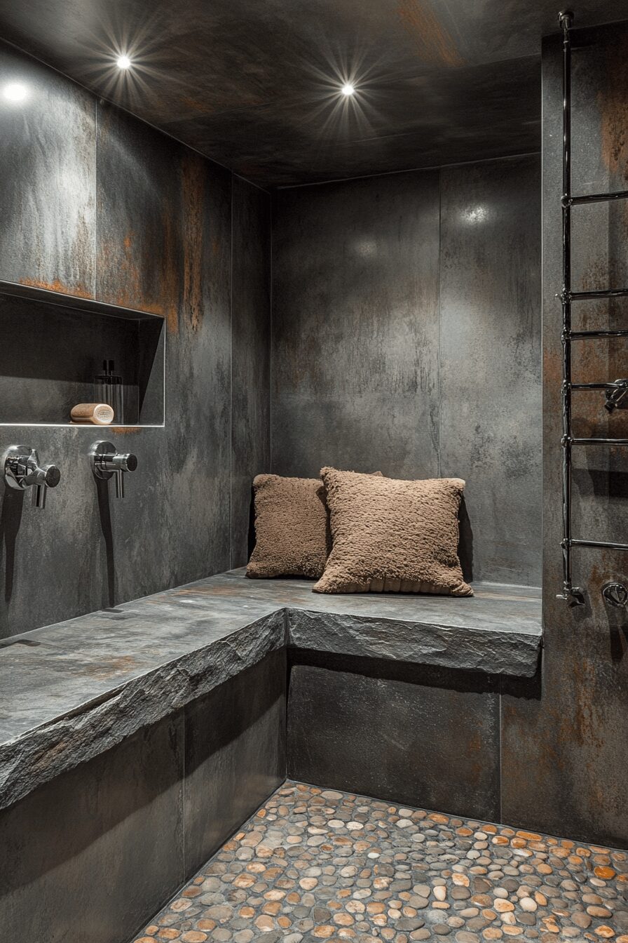 29 Rustic Industrial Bathroom Ideas for a Bold Decor Statement 28 Rustic industrial bathroom