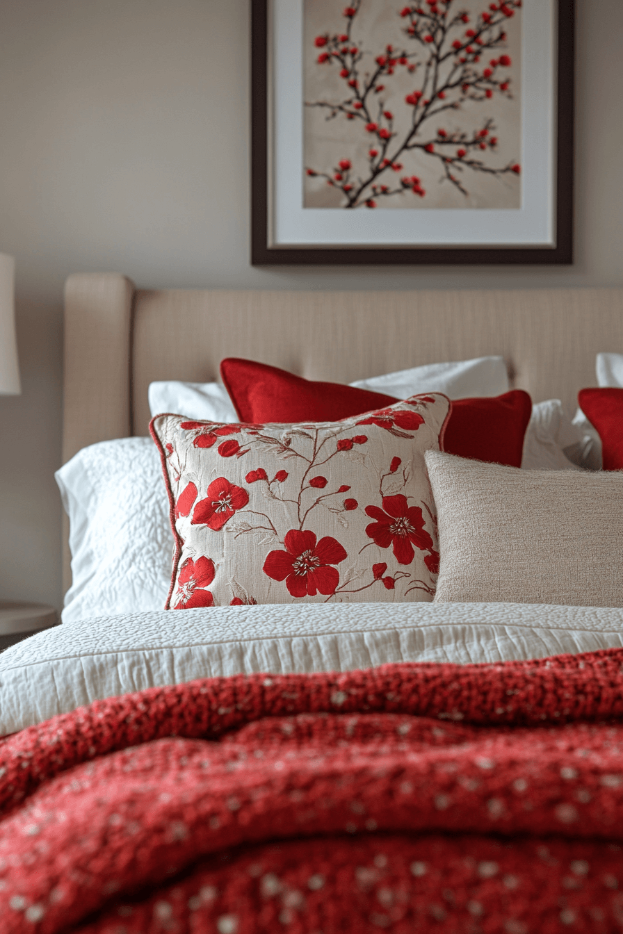 29 Red and Black Bedroom Ideas for a Perfect Blend of Sophistication and Comfort 28 Red and black bedroom ideas