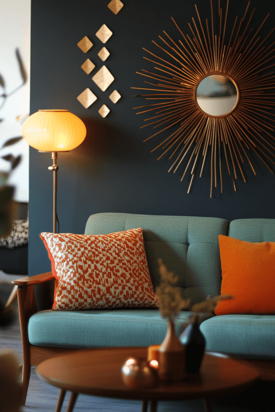 29 Retro Living Rooms Ideas to Add Nostalgic Charm to Your Space 28 retro living rooms