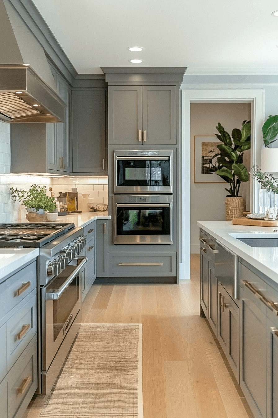 29 Light Gray Kitchen Cabinets Ideas for a Clean and Refreshing Kitchen Makeover 29 light gray kitchen cabinets