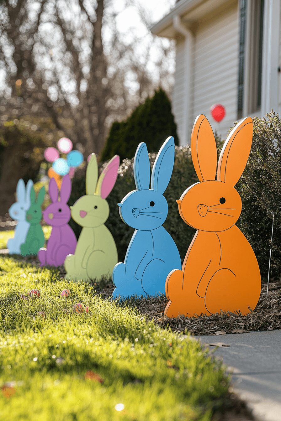 29 Easter Yard Decorations That Capture the Spirit of Spring Perfectly 3 easter yard decorations