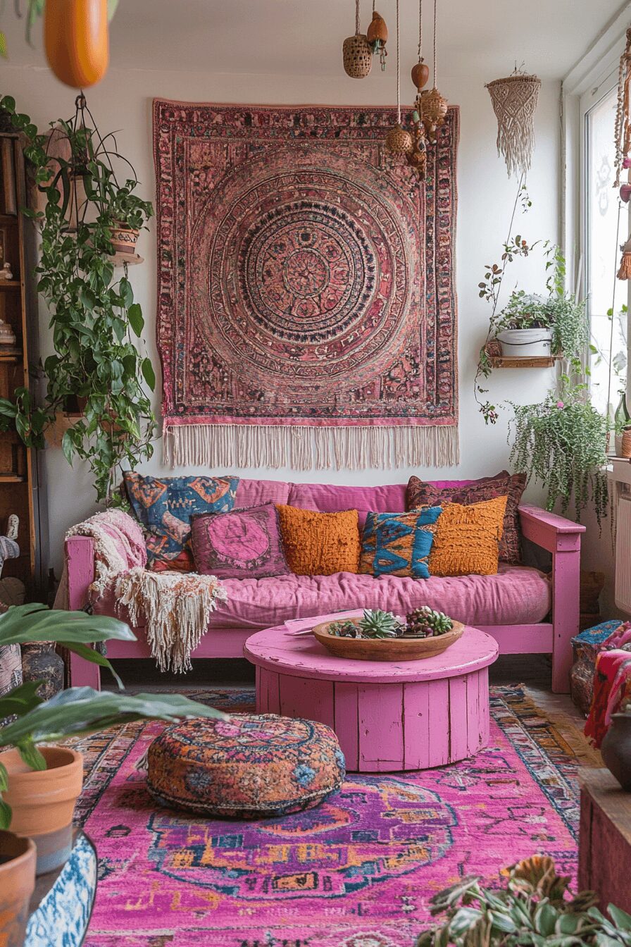 29 Pink Living Room Ideas to Embrace Softness and Serenity 3 pink living room ideas