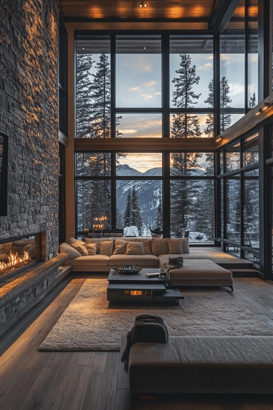 29 Winter Cabin Interior Ideas That Turn Cold Days into Cozy Moments 3 winter cabin interior