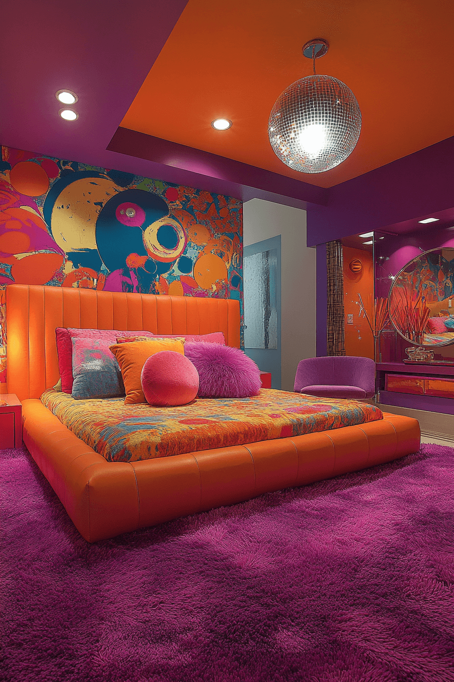 29 Retro Bedroom Ideas for a Unique and Eye-Catching Space 4 retro bedroom