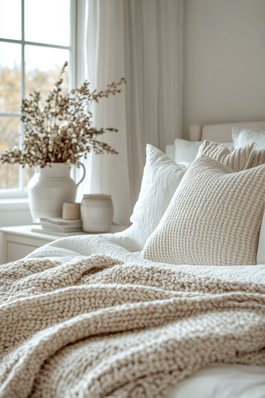 29 Cozy Neutral Bedroom Ideas to Wrap Your Room in Gentle Warmth 4 cozy neutral bedroom