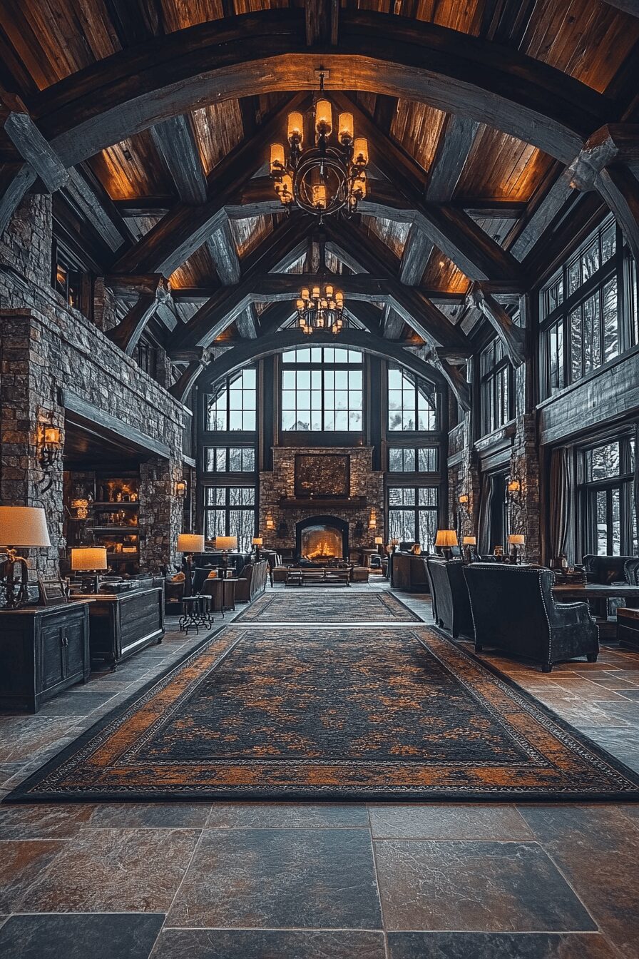 29 Winter Cabin Interior Ideas That Turn Cold Days into Cozy Moments 4 winter cabin interior