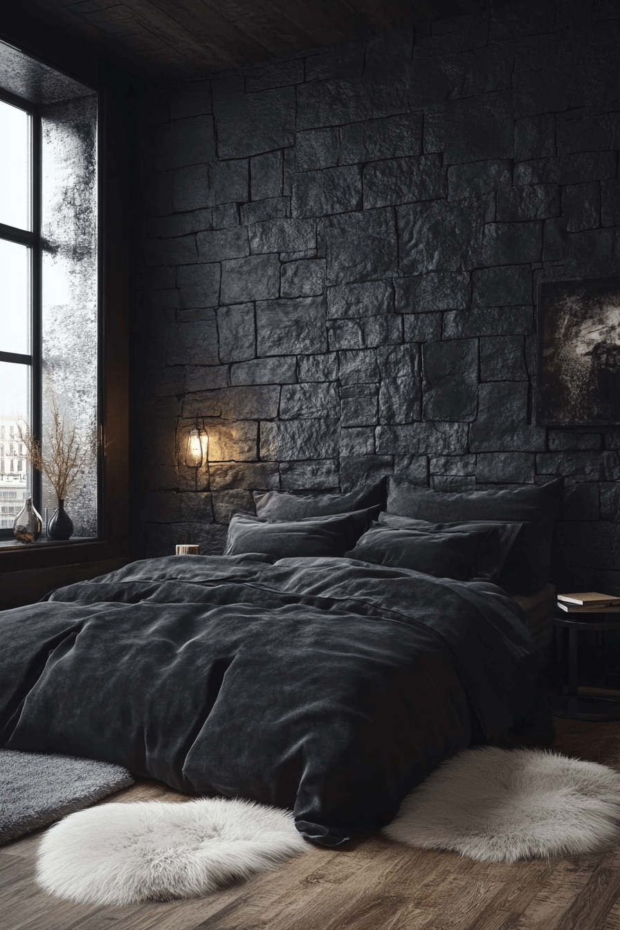 29 Minimalistic Dark Bedroom Ideas to Transform Your Room with Depth and Drama 4 minimalistic bedroom ideas dark