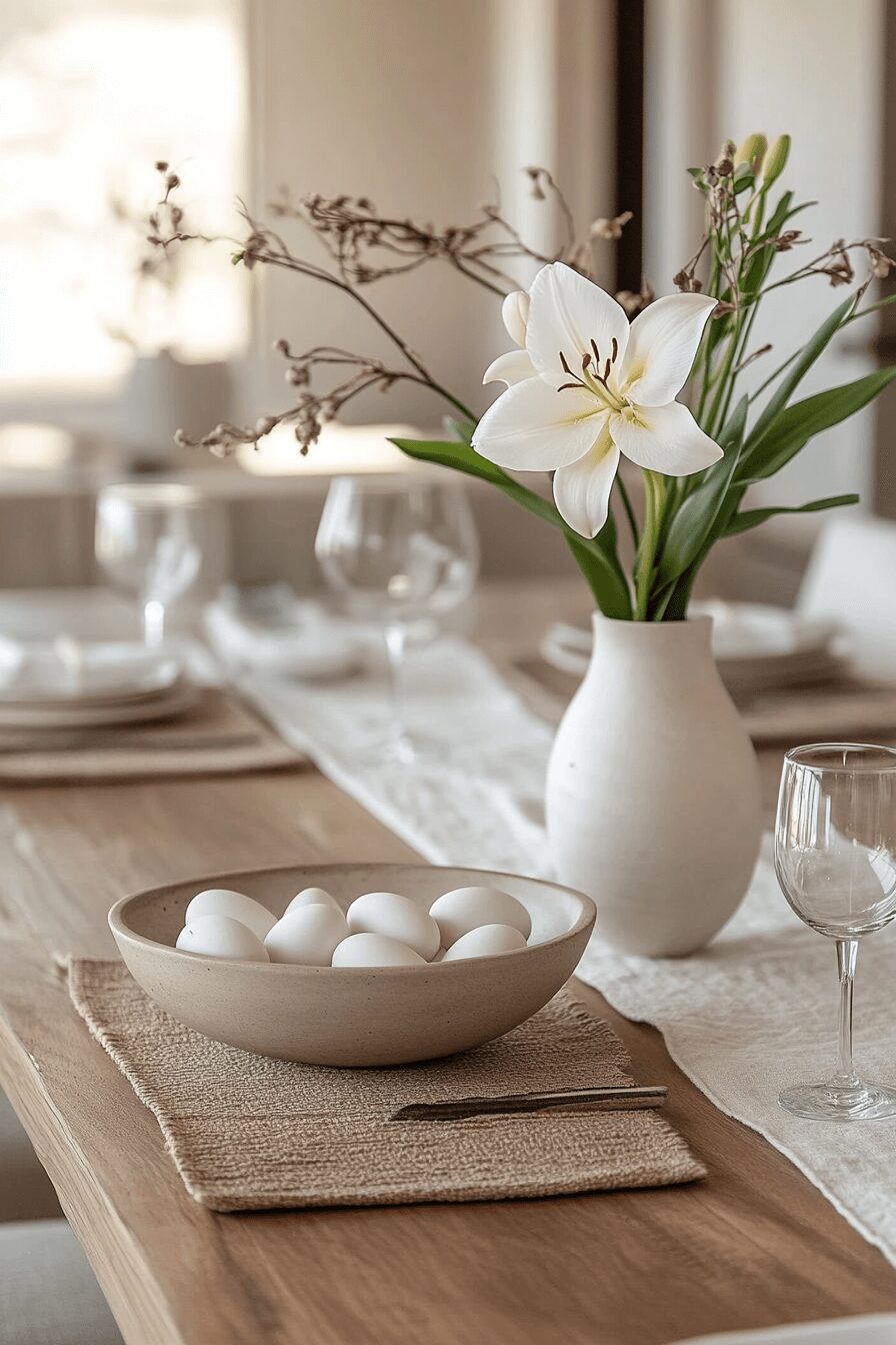 29 Easter Table Decorations to Make Your Table Bloom with Beauty 4 easter table decorations