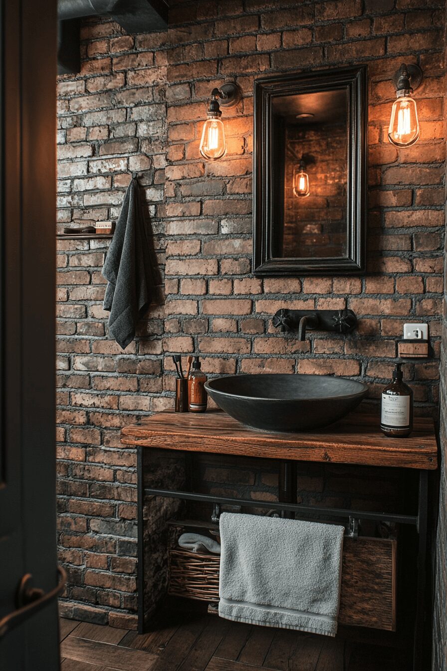 29 Bathroom Industrial Style Ideas for a Statement-Making Washroom 4 Bathroom industrial style