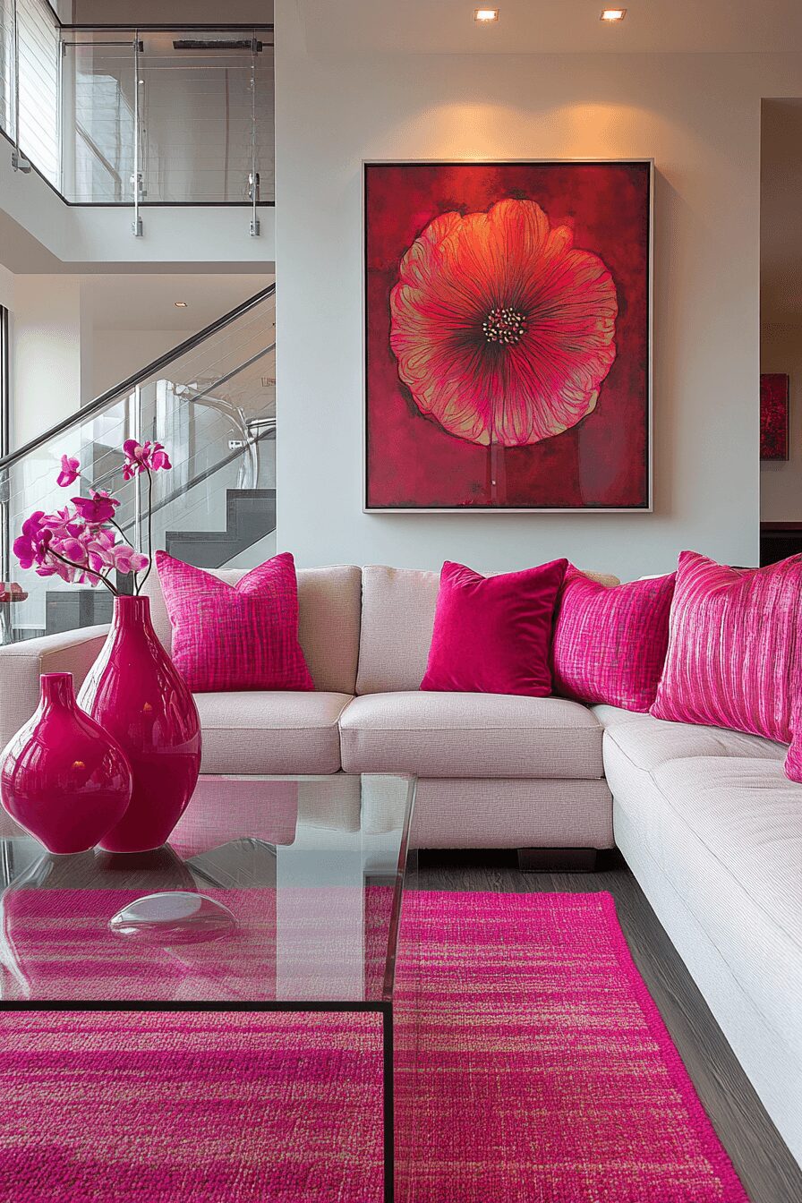 29 Pink Living Room Ideas to Embrace Softness and Serenity 5 pink living room ideas