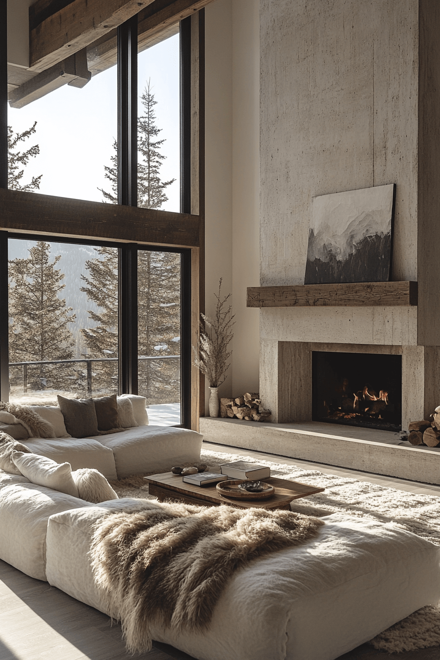 29 Alpine Interior Design Ideas That Feel Like a Breath of Fresh Mountain Air 5 alpine interior design