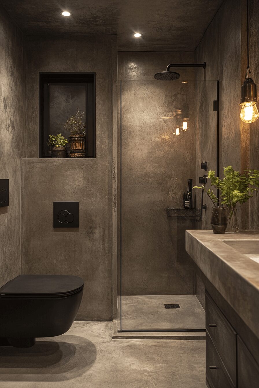 29 Bathroom Industrial Style Ideas for a Statement-Making Washroom 6 Bathroom industrial style