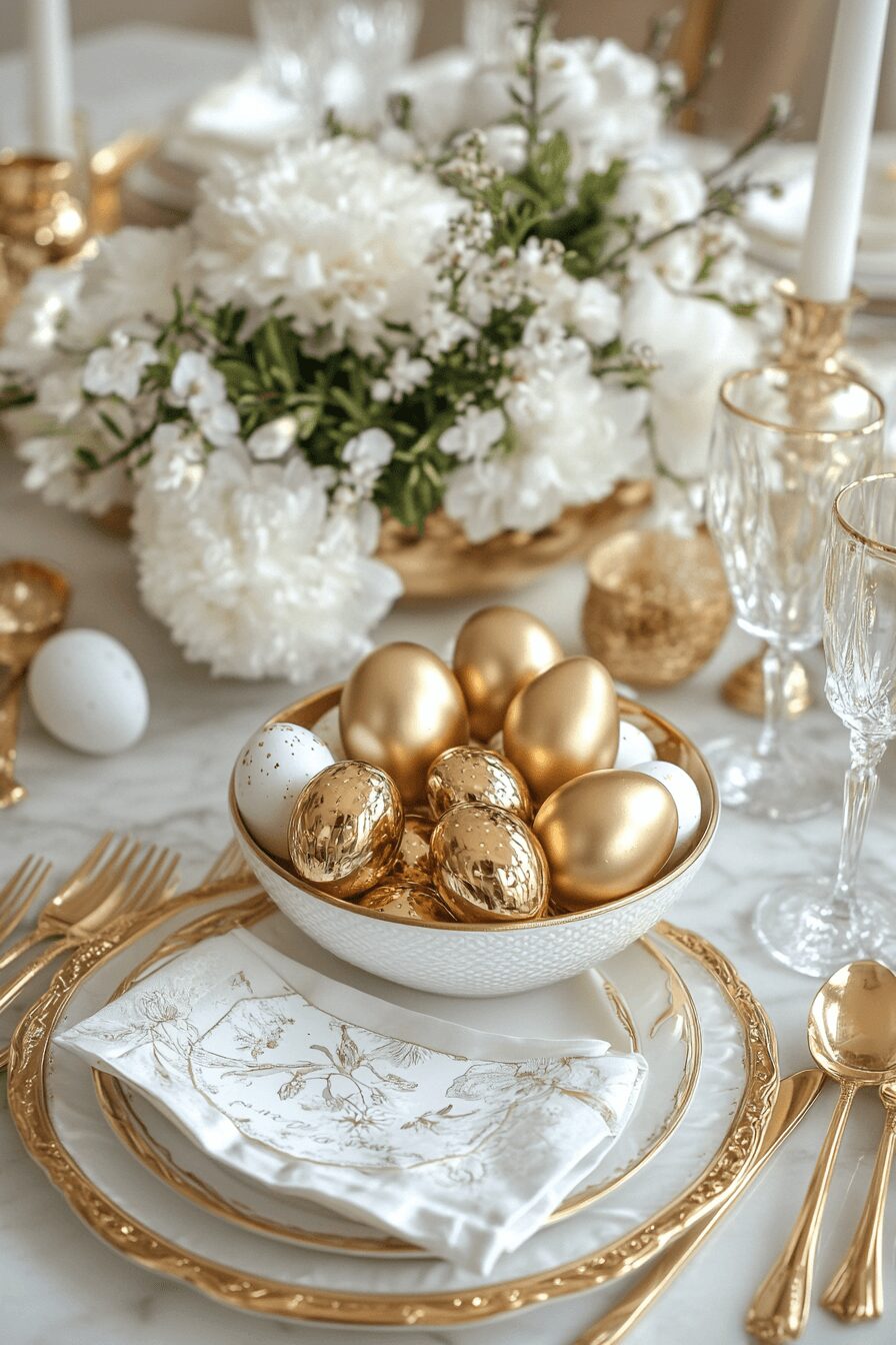 29 Easter Table Decorations to Make Your Table Bloom with Beauty 6 easter table decorations