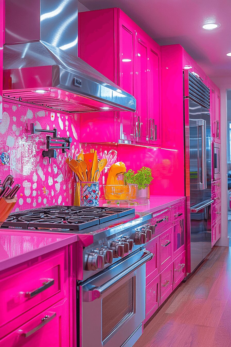 29 Pink Kitchen Ideas That Prove Pink Is Perfect for Every Style 6 pink kitchen ideas decor